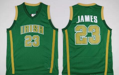 lebron james irish 23 jersey