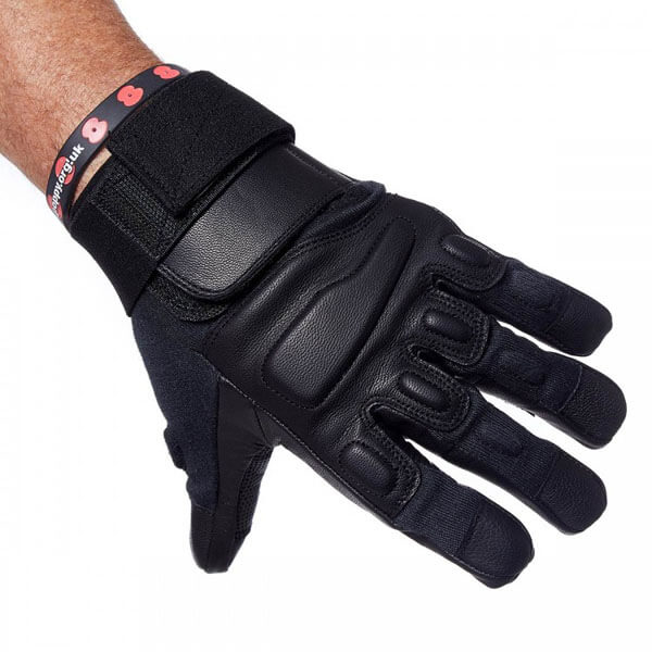 Level 5 Cut Resistance Protective Gloves In Black Without Knuckle Protection 1