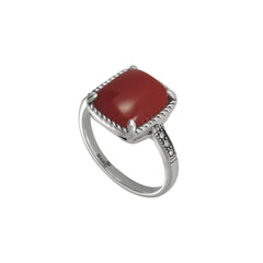 Red Agate Ring