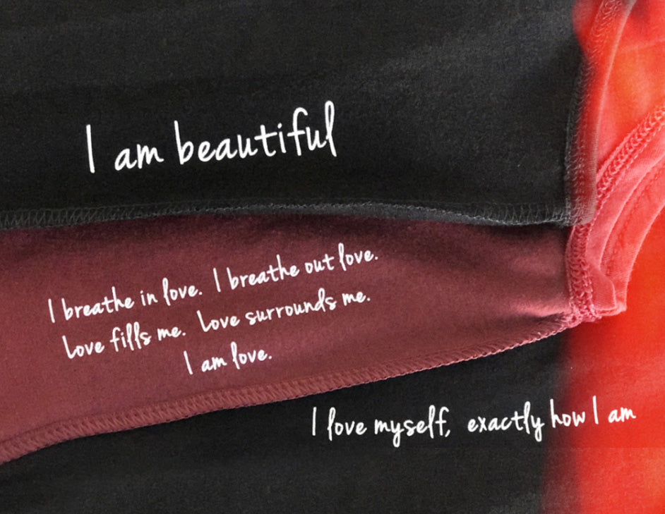 I am beautiful. I breathe in love. I breathe out love