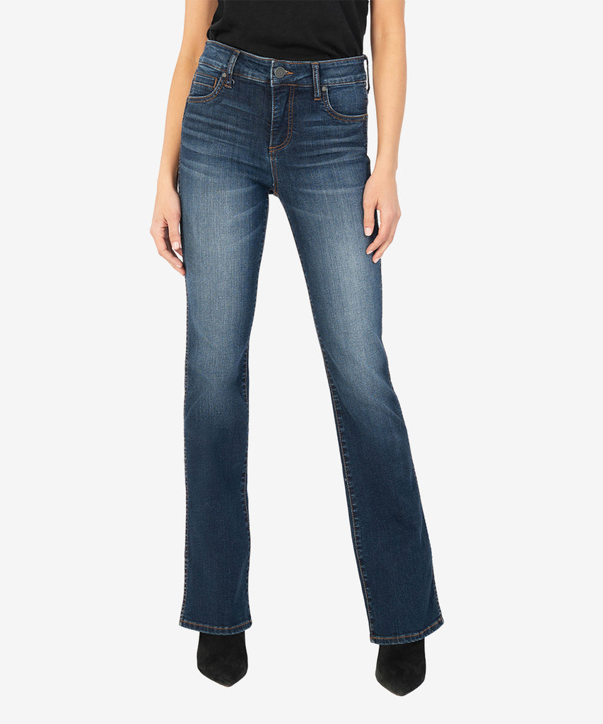 Natalie High Rise Fab Ab Bootcut (Monument Wash)-New-Kut from the Kloth