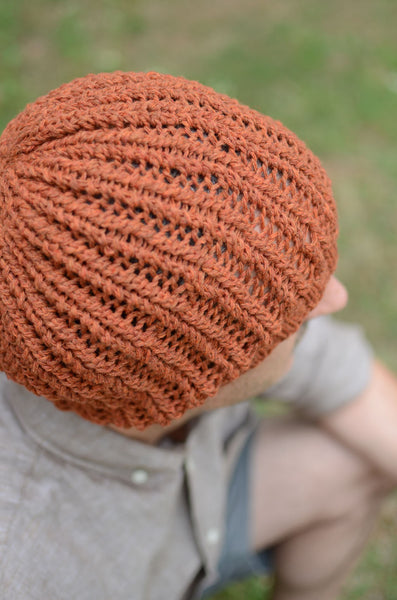 easy hat knitting pattern circular