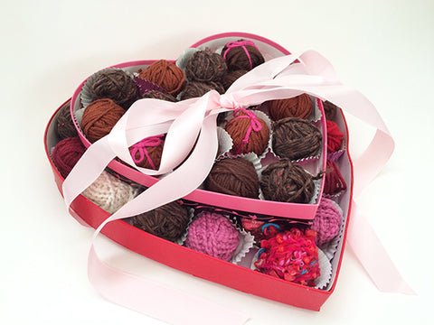 gift for knitters on Valentine's Day