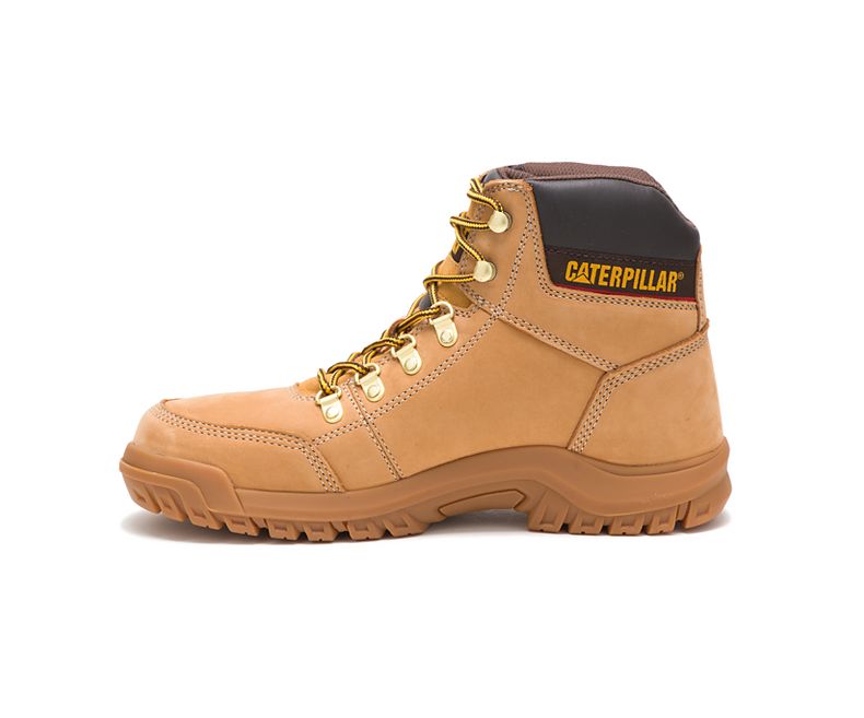 caterpillar outline boots