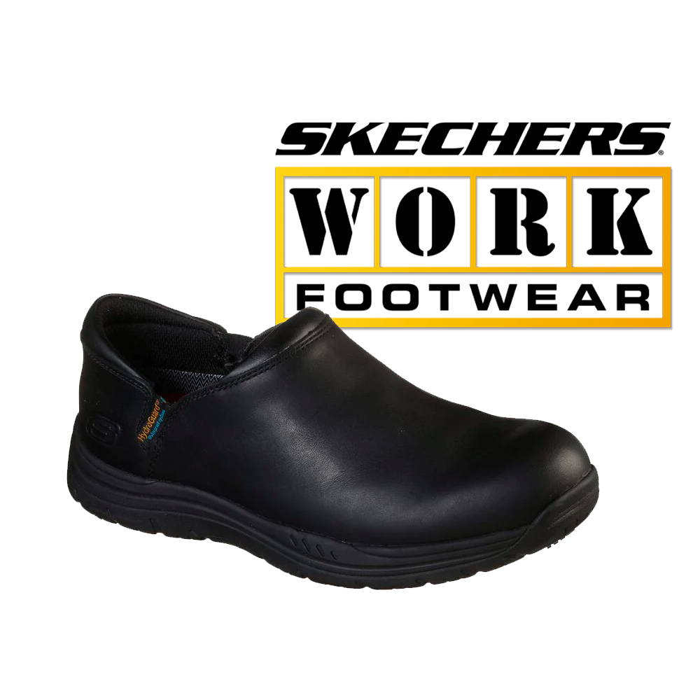 cicatriz curva no pagado SKECHERS Men's Work Ostego-Eckingtono Slip Resistant 200012