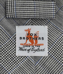 Fox Prince of Wales tie label