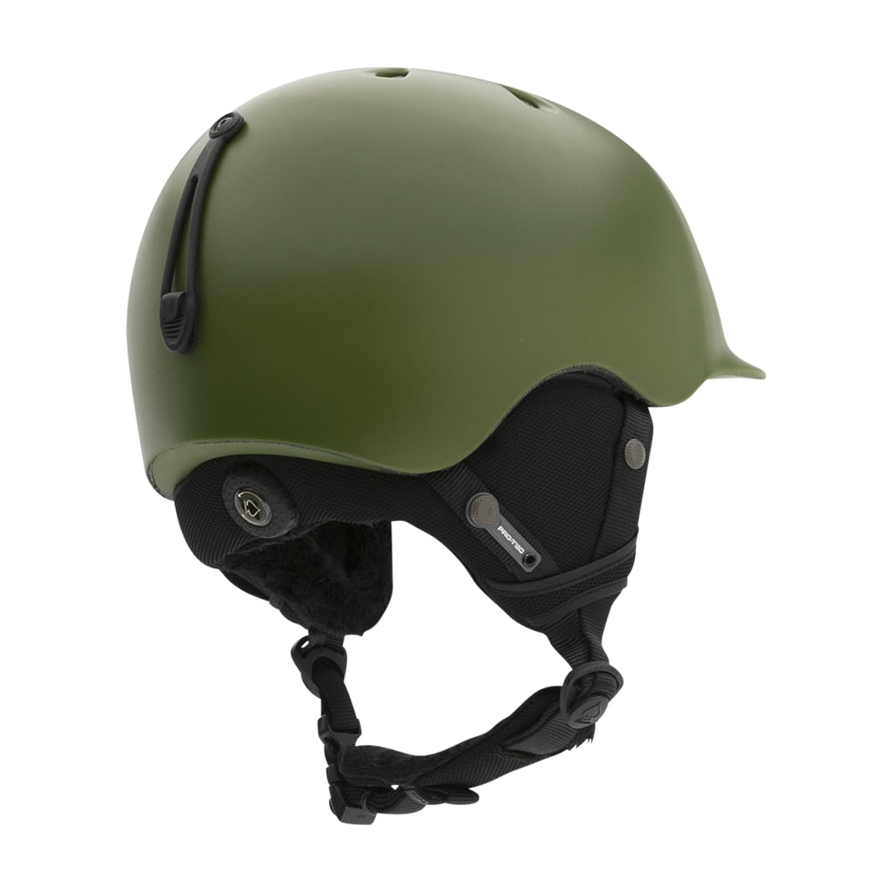 Pro-Tec Riot Certified Snowboard Helmet - Matte Army Exodus Ride Shop