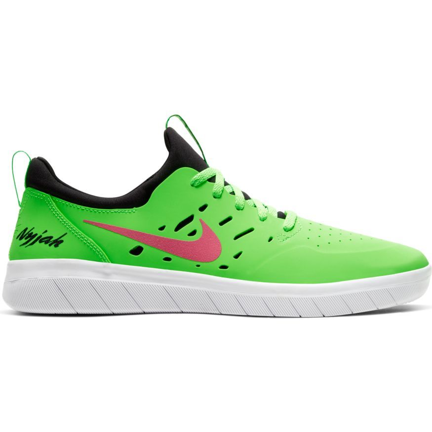 Nike SB Nyjah Free Skateboard Shoe - Green Str – Exodus Shop