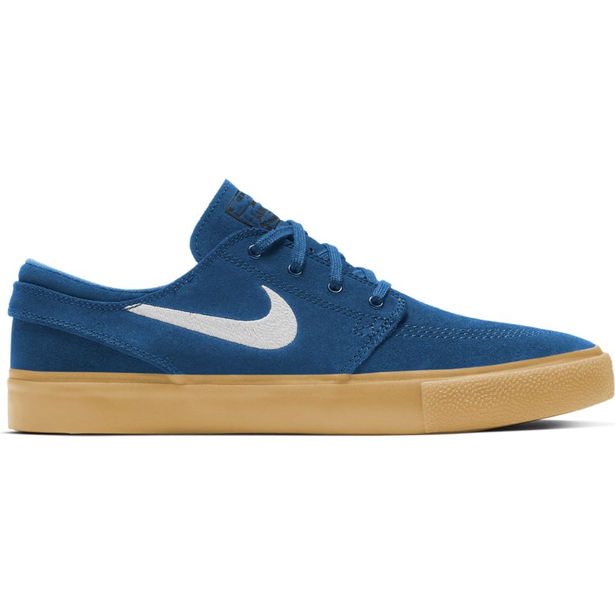 Nike SB Zoom Janoski Skateboard Shoe - Court Blue/White-Cou Exodus Shop