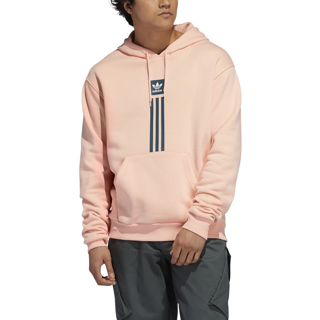 adidas pink pullover hoodie