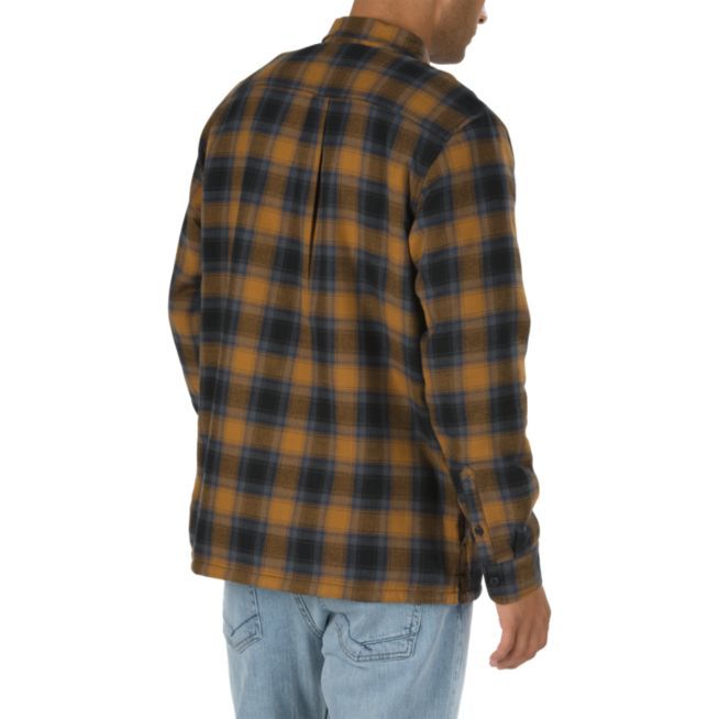 vans loomis flannel