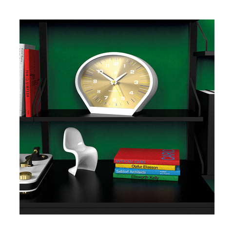 mantel clock, desk clock, table clock, modern clock interior design interior decor Space Cowboy by Newgate clocks