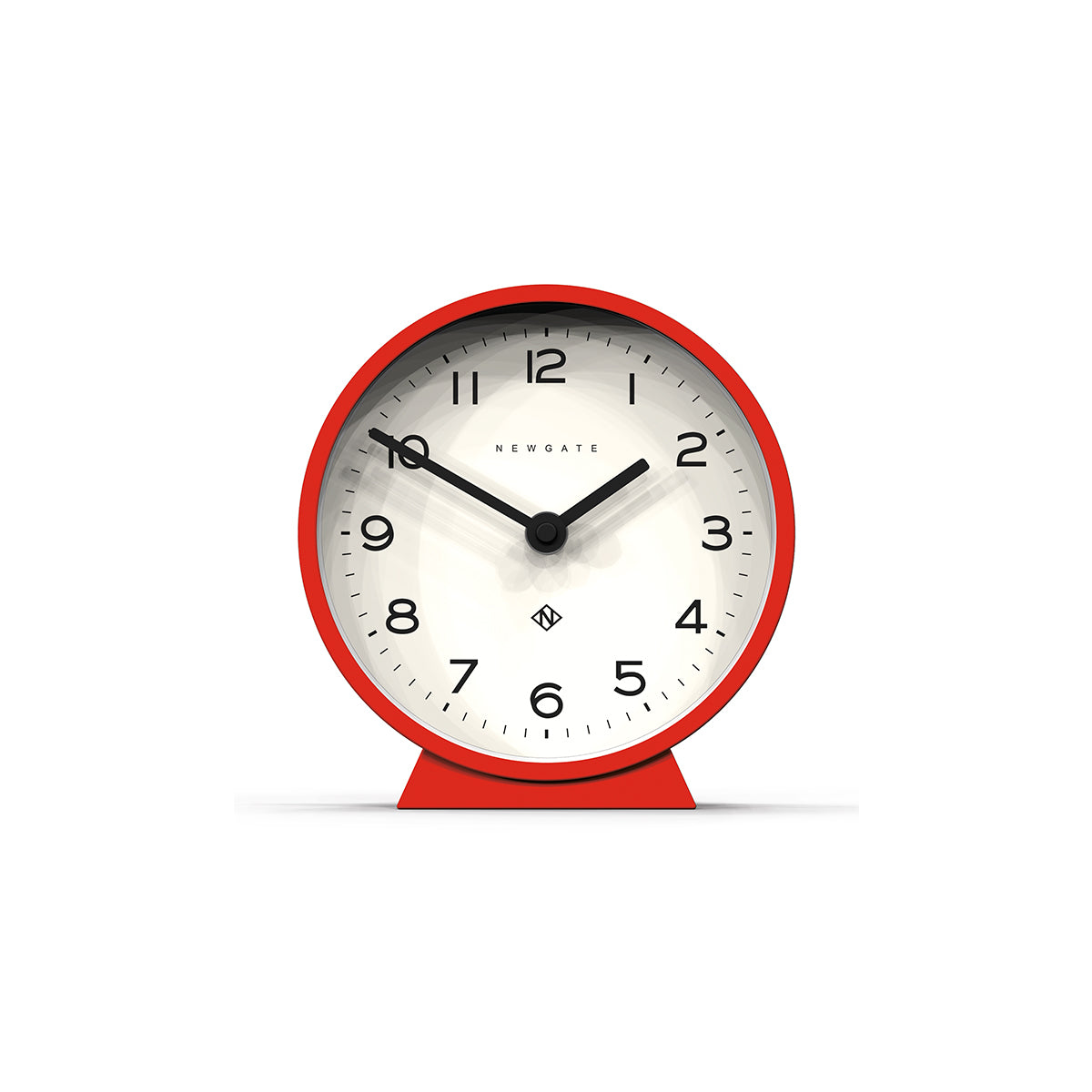 echo clock red