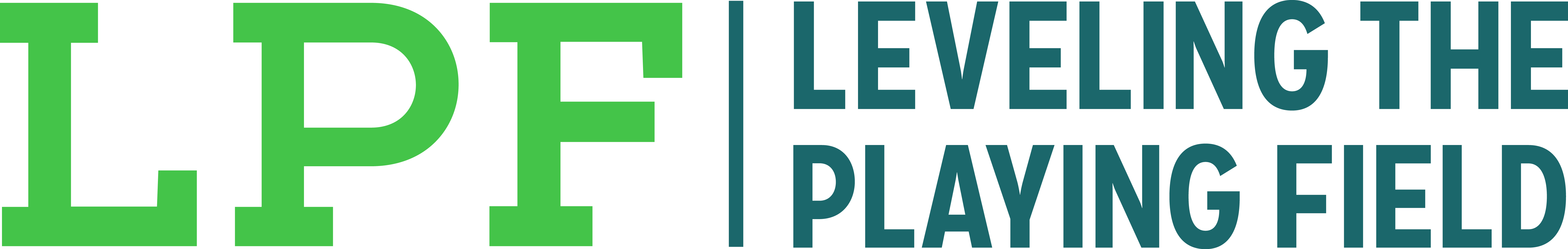 leveling the playing field logo
