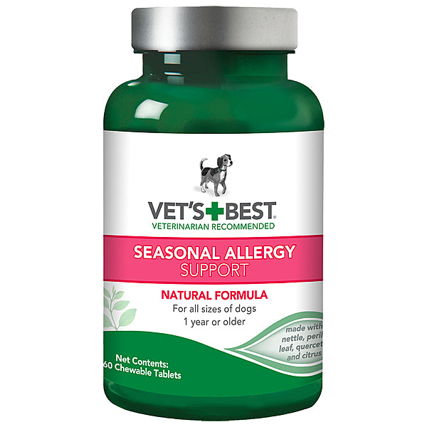 Vets Best Seasonal Allergy Support 60tab Canvasbackpets