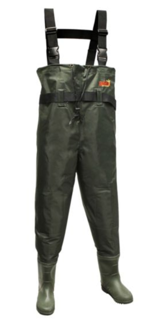 leather chest waders