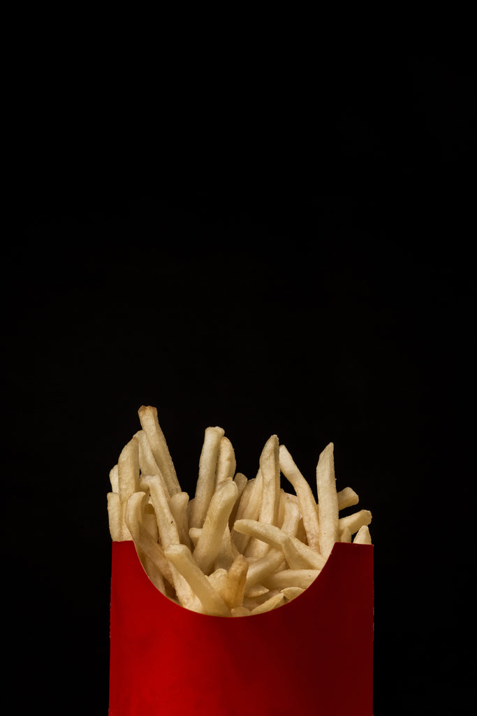 french fries not so happy food