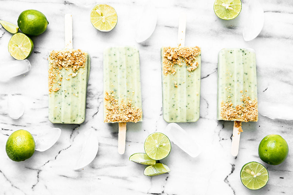 key lime pie pops