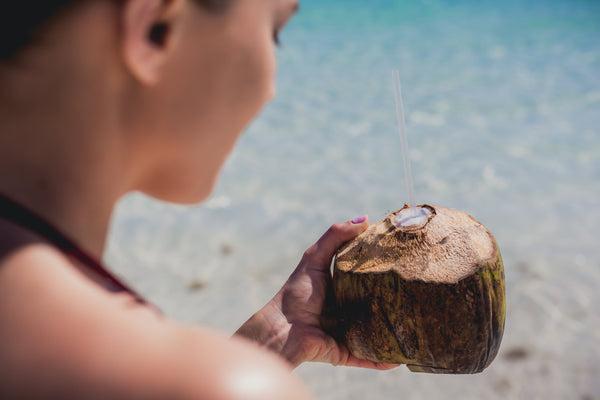 Coconut on the beach