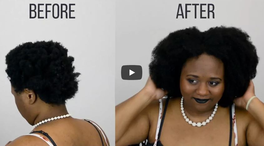 Modernfro How To Install Clip In Extensions On Short Natural Hair