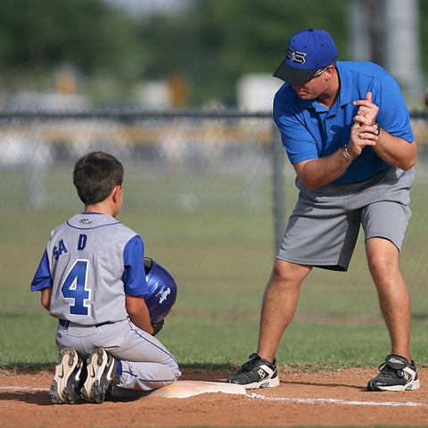 playing baseball with dad pop up card image