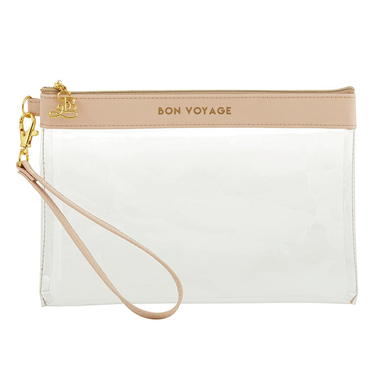 clear wristlet bag