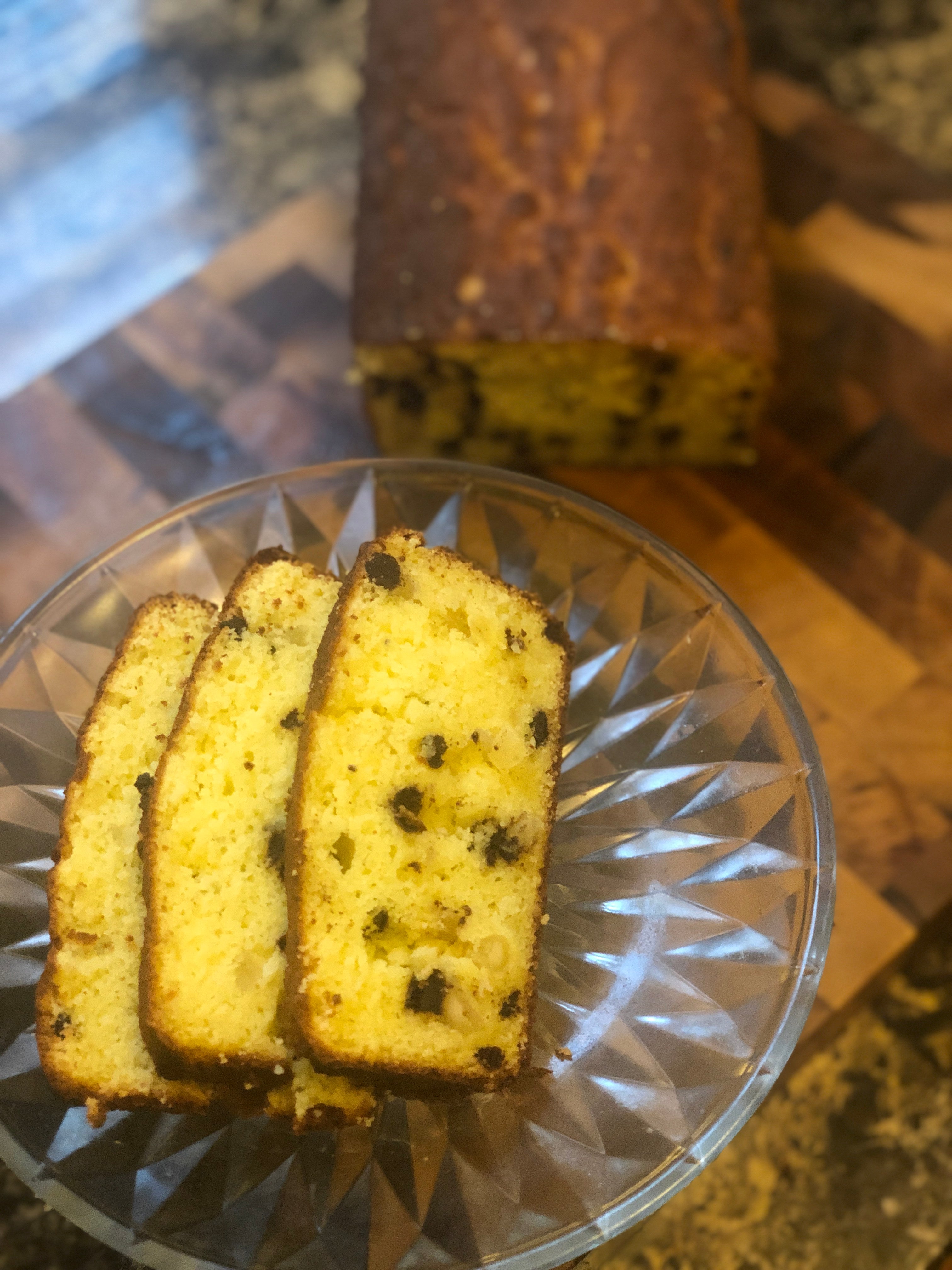 Chocolate Chip Banana Nut Bread