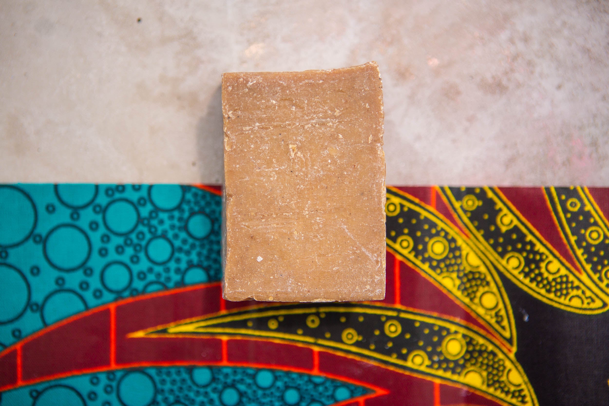 Zambeezi hand made, Fair Trade, beeswax soap crafted from ethically sourced, sustainable palm kernel oil