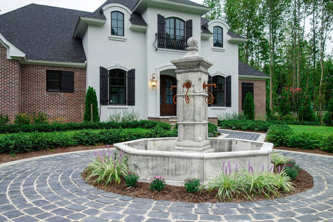 Outdoor water fountain