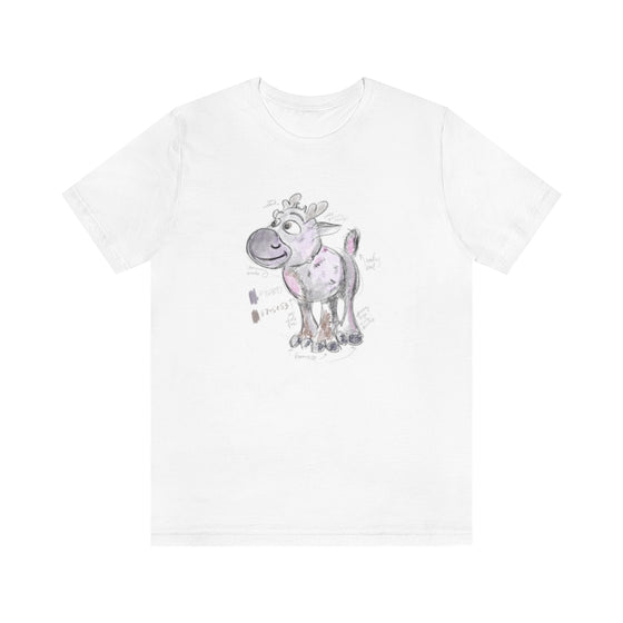 BB REINDEER SIDEKICK SKETCH - UNISEX TEE