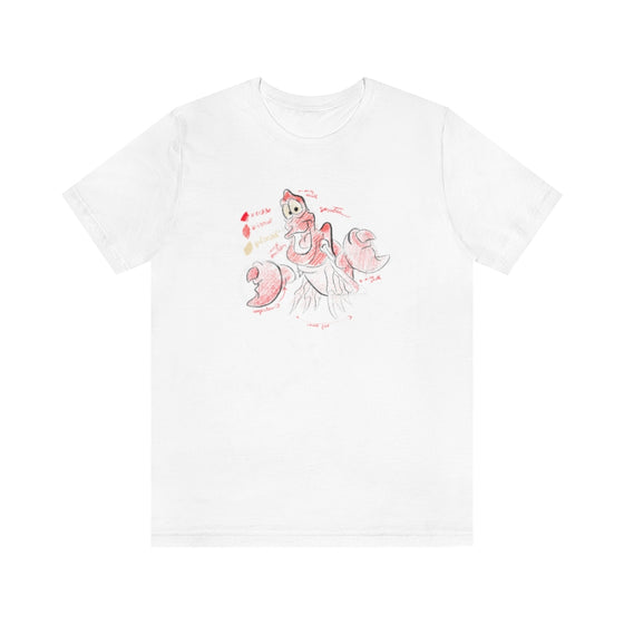 CRAB SIDEKICK SKETCH -- UNISEX TEE