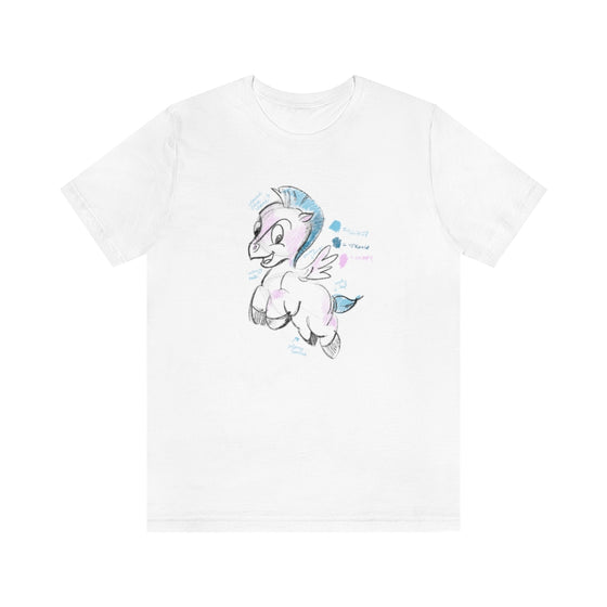 BB PEGASUS SIDEKICK SKETCH -- UNISEX TEE