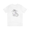 CAT SIDEKICK SKETCH -- UNISEX TEE