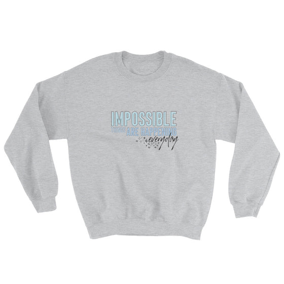 IMPOSSIBLE (BLUE) - UNISEX CREWNECK