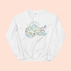 NEVERLAND MAP -- UNISEX CREW