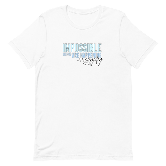 IMPOSSIBLE (BLUE) -- UNISEX TEE