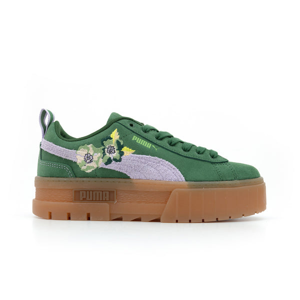 puma green sneakers