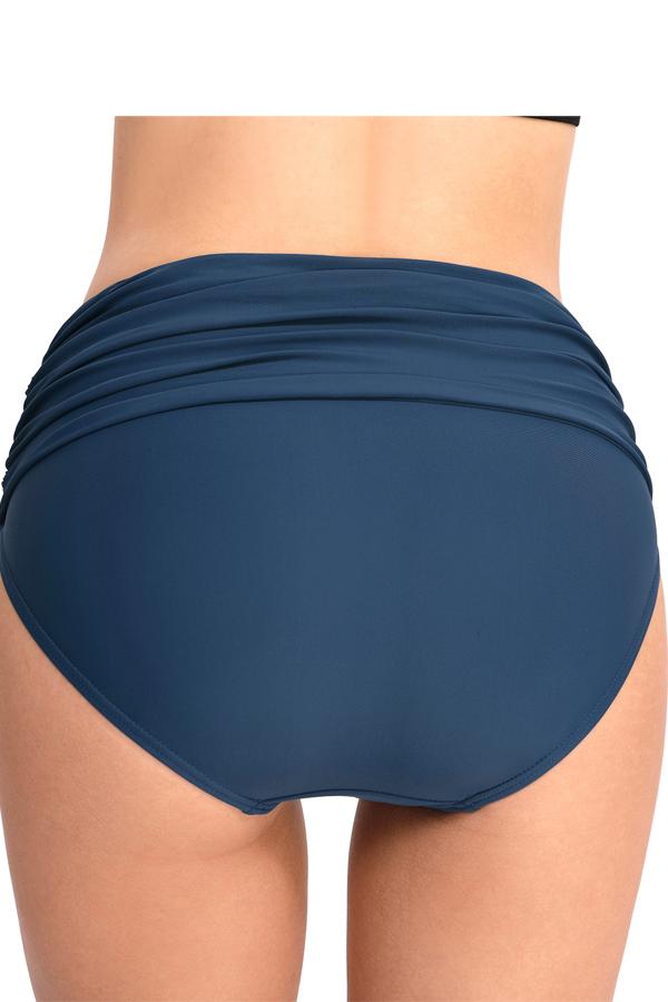 Ruched Full Coverage Swim Briefs
