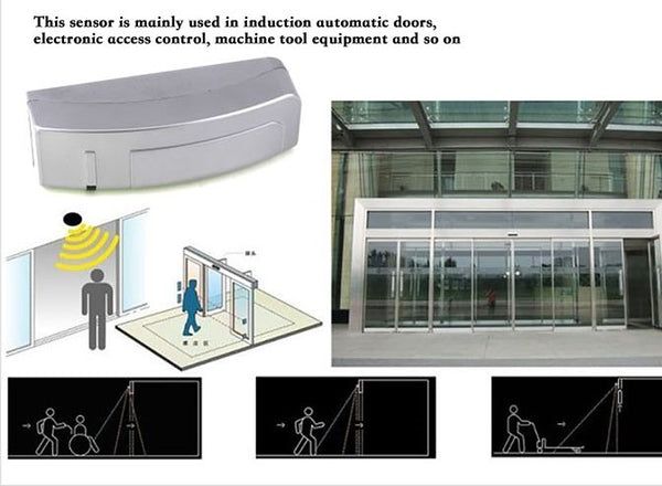 olide motion sensor microwave sensor for automatic door