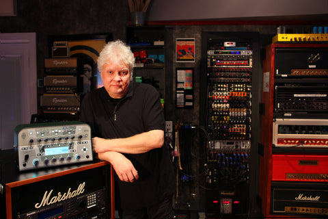 Michael Wagener with his White Kemper Profiler Head