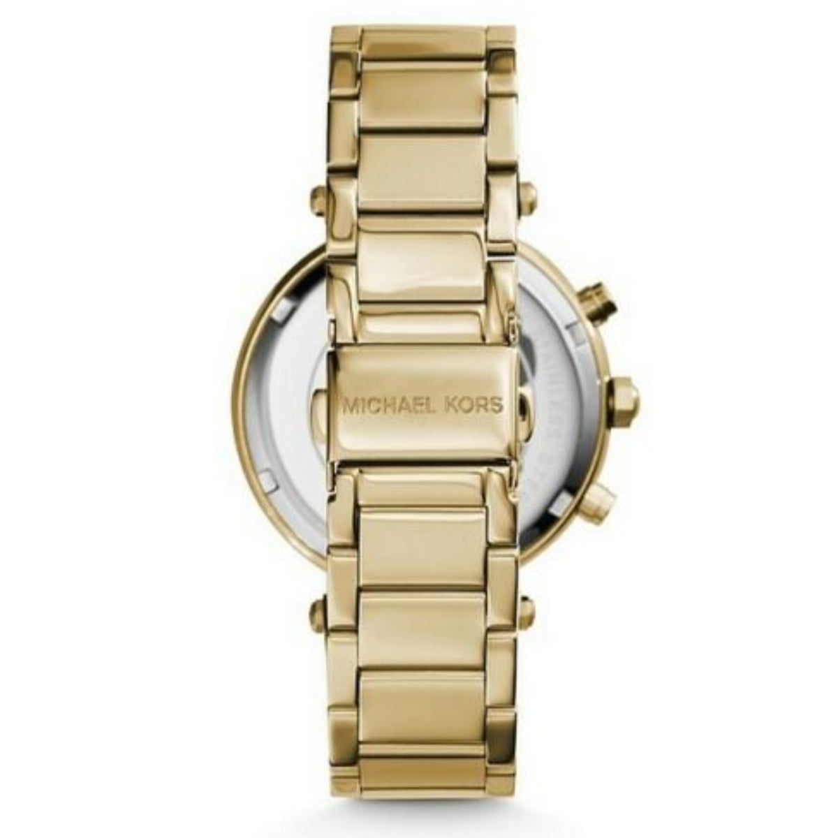 michael kors parker gold glitz women's chronograph watch mk5856