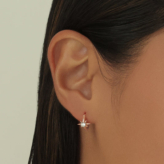 Skye Earrings Rose Gold