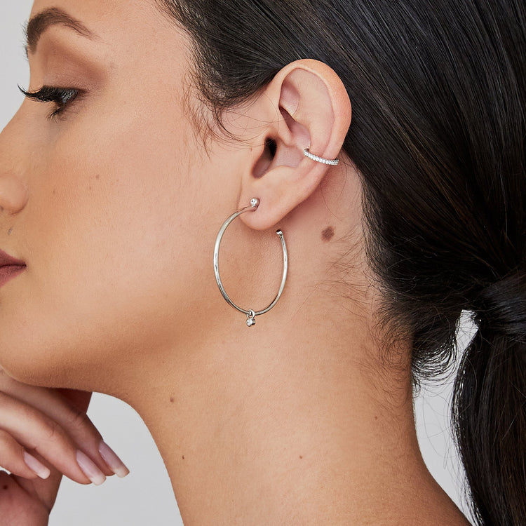 Bec Ear Cuff Silver