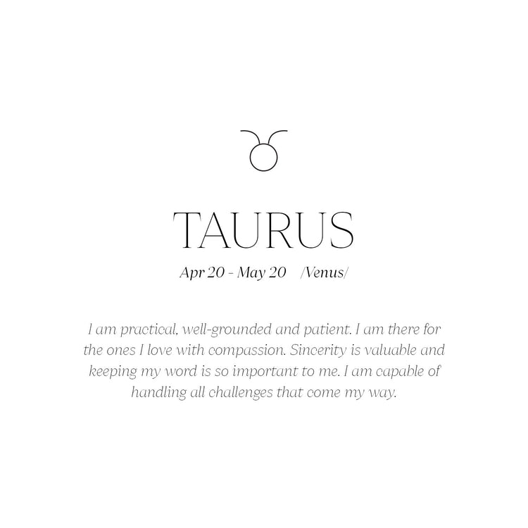 Taurus Necklace