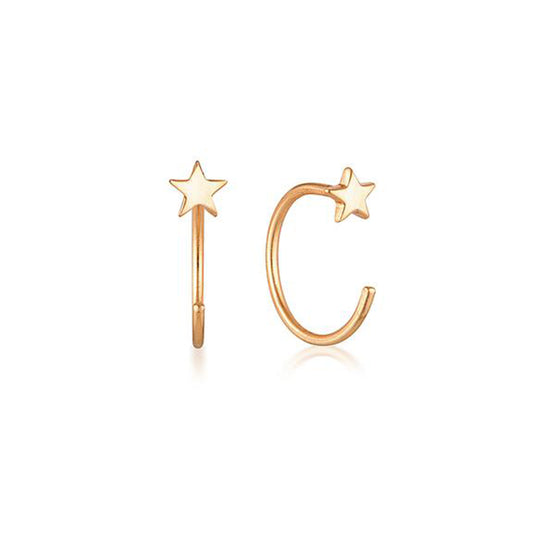 Ace Earrings Rose Gold