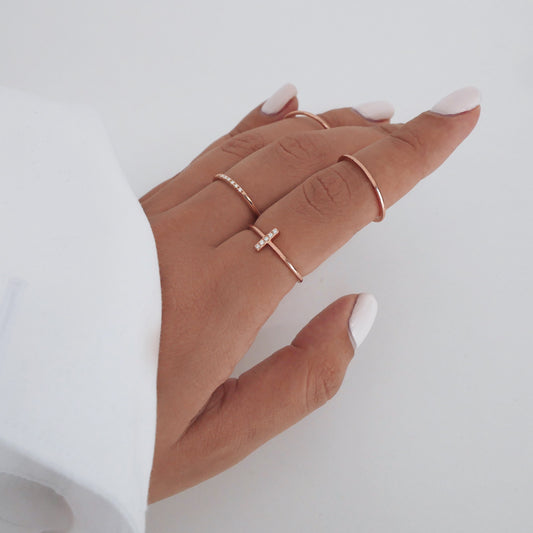 Billie Ring Rose Gold