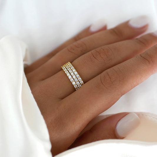 Elle Ring Set Gold