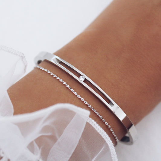 Quinn Bracelet Silver