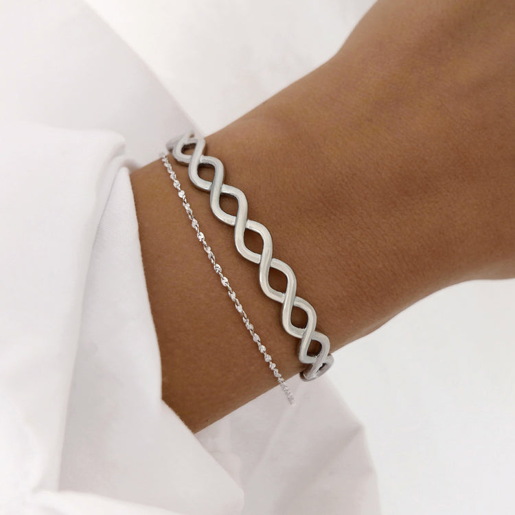 Lumi Cuff Silver