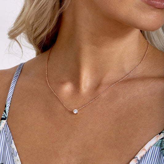 Myla Necklace Rose Gold